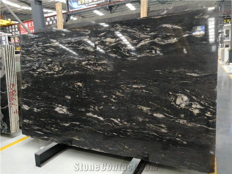 Black Sandblasting Granite Titanium Slabs