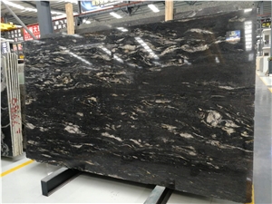 Black Sandblasting Granite Titanium Slabs
