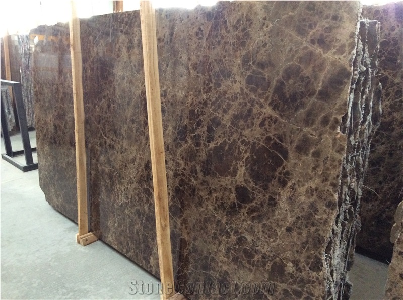 China Popular Dark Emperador Marble Slab 240x120