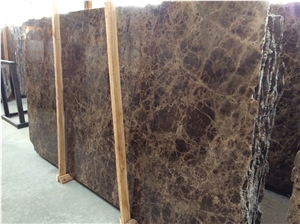 China Popular Dark Emperador Marble Slab 240x120