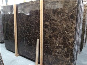 China Popular Dark Emperador Marble Slab 240x120