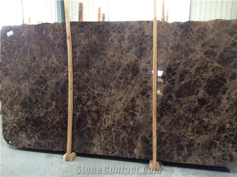 China Popular Dark Emperador Marble Slab 240x120