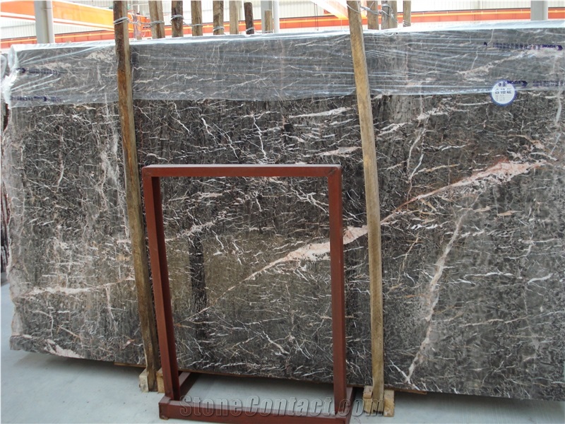Famous Hang Grey Marble Wall Floor Tile Slab