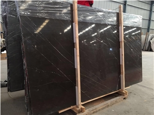 Floor Desigh Pietra Grey Marble Tiles Polished