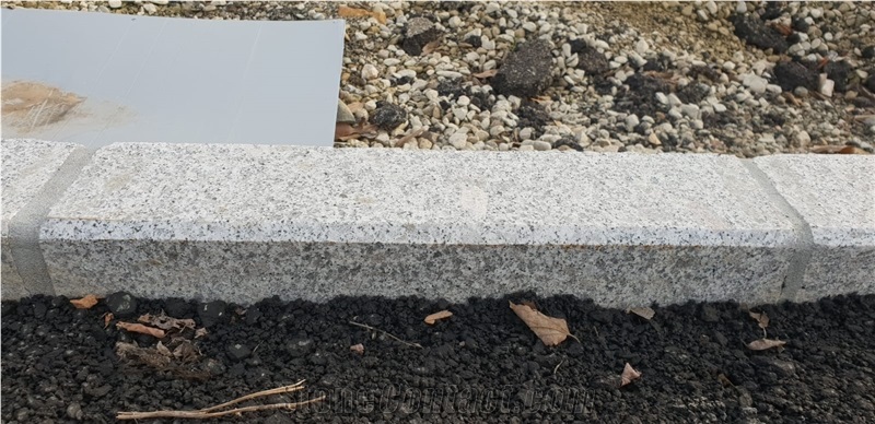G383 Pearl Flower Flamed Grey Granite Paving Stone