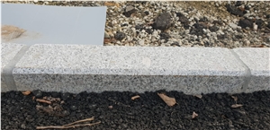 G383 Pearl Flower Flamed Grey Granite Paving Stone