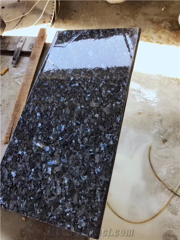 Granite Blue Pearl Slab Norway Style