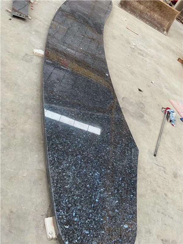 Granite Blue Pearl Slab Norway Style