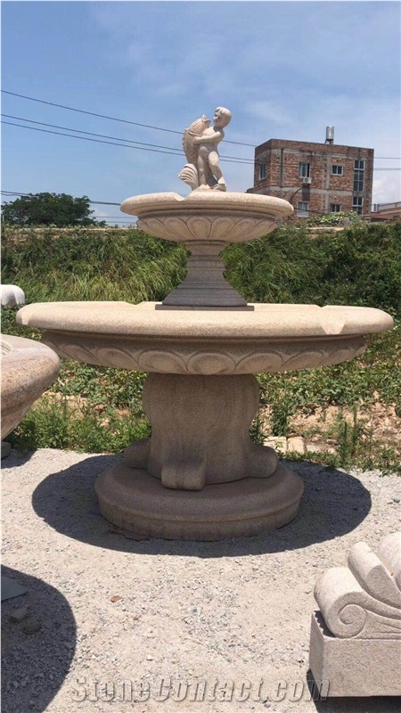 Granite Landscaping Fountain for Outdoor Garden