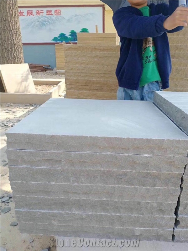 Grey Sandstone Building Exterior Tiles