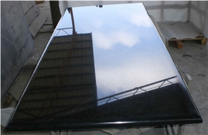 Hige Gloss Polished Surface Mongolia Black Tiles