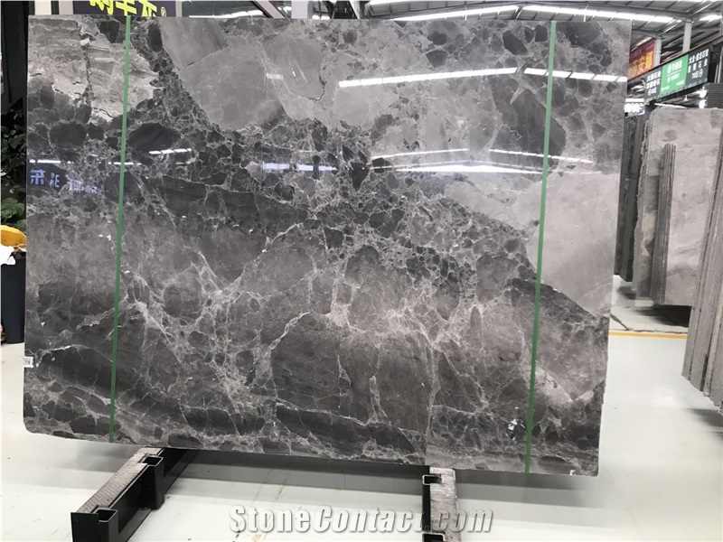 High Gloss Marble Gem Grey Polished Honed