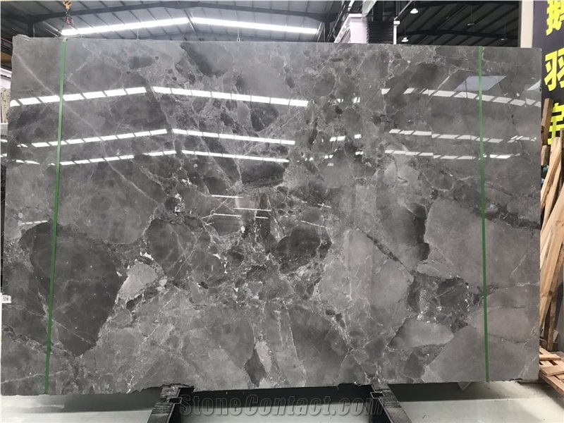 High Gloss Marble Gem Grey Polished Honed