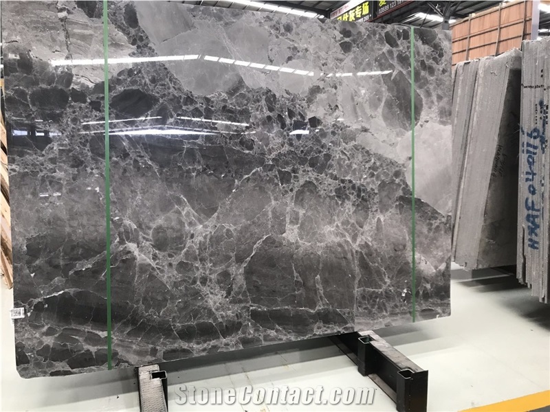 High Gloss Marble Gem Grey Polished Honed