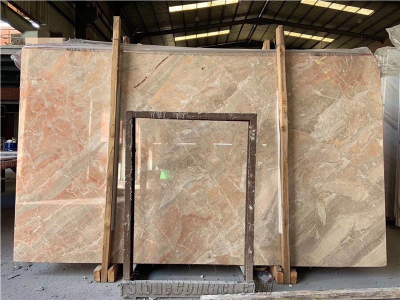 Italy Brachard Red Marble Polished Honed Surface