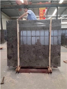 Laying Cicily Grey Marble Slabs