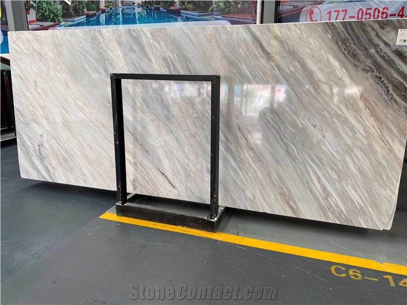 Marble Blue Palissandro Slab Tiles Countertop