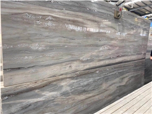 Marble Blue Palissandro Slab Tiles Countertop