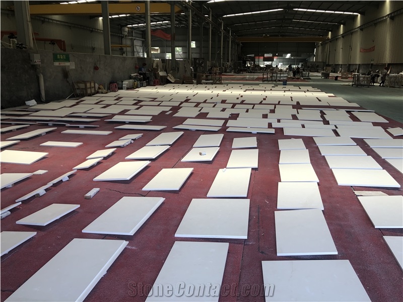 Moca White Limestone Slab Tile for Building