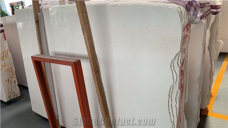 Moca White Limestone Slab Tile for Building