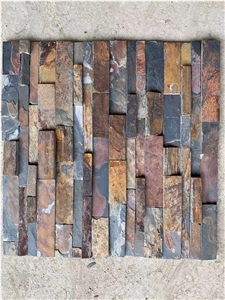 Nature Surface Rusty Slate Cultured Stone Tiles