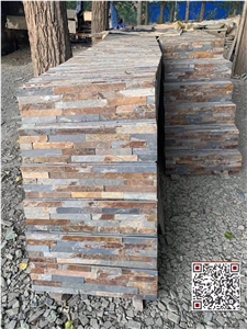 Nature Surface Rusty Slate Cultured Stone Tiles