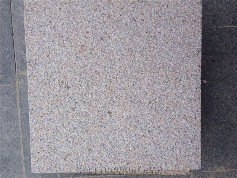 Polished G681 Prawn Pink Granite Slab Tiles