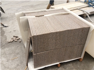 Polished G681 Prawn Pink Granite Slab Tiles