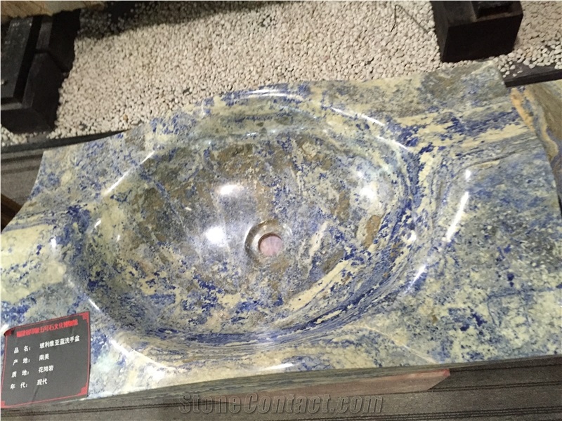 Round Black Marble Sink Basin Bowl for Sale