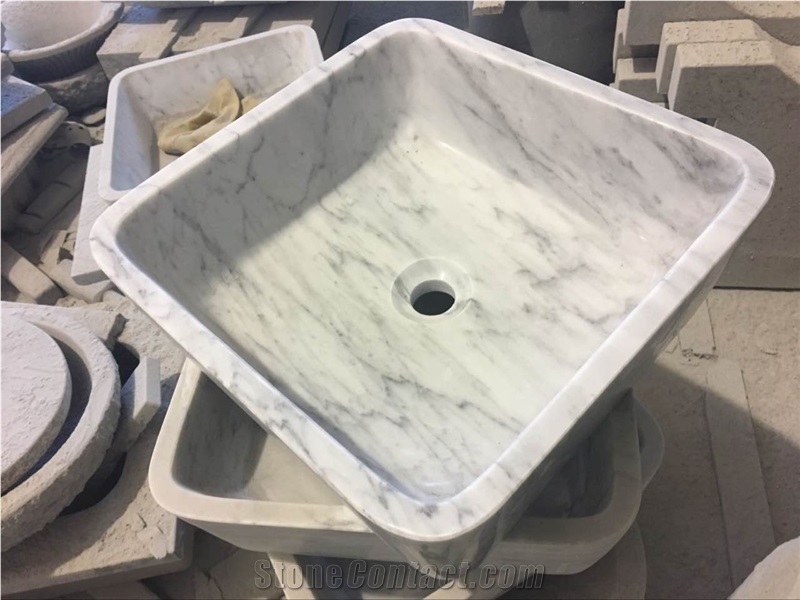 Round Black Marble Sink Basin Bowl for Sale