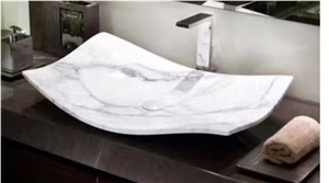 Round Black Marble Sink Basin Bowl for Sale