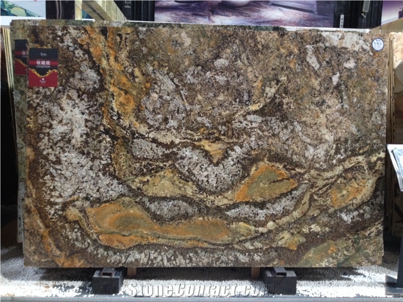 Sand-Blasted,Flamed Chiselled Baricatto Granite