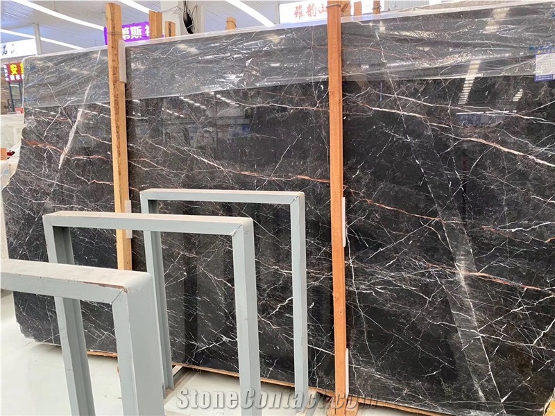 Tulip Brown Marble Tiles Slabs Polished Finished