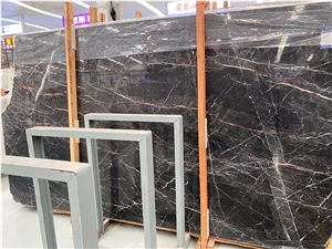 Tulip Brown Marble Tiles Slabs Polished Finished