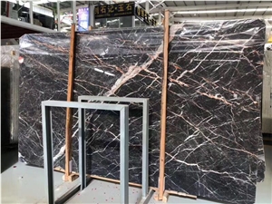 Tulip Brown Marble Tiles Slabs Polished Finished