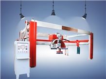 St 1800 4 Leg Marble Block Cutting Machine