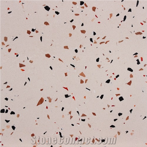 Pink Nano Crystallized Glass Stone
