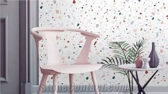 Pink Nano Crystallized Glass Stone