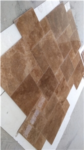 Noche Travertine French Pattern Set