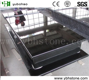 Absolute Black/Angle Granite Stone Monument