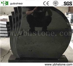 Absolute Black/Angle Granite Stone Monument