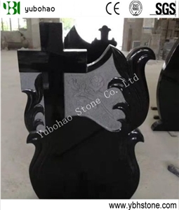 Absolute Black/Engraved Stone Tombstone/Headstone