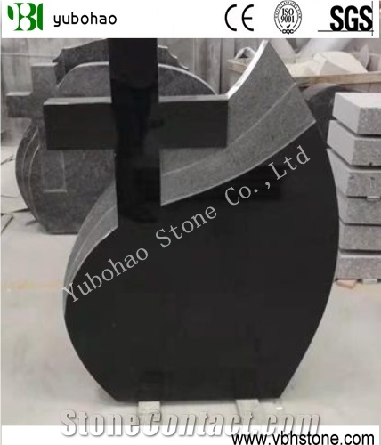 Absolute Black/Engraved Stone Tombstone/Headstone