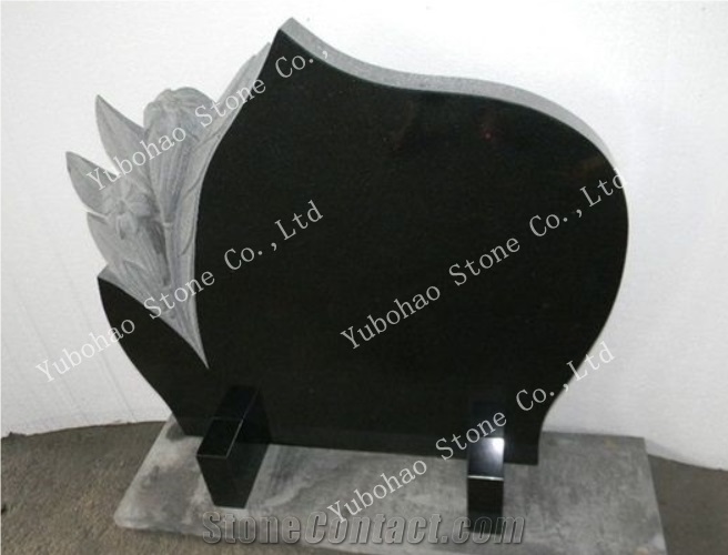 Absolute Black/Engraved Stone Tombstone/Headstone