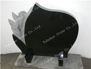 Absolute Black/Engraved Stone Tombstone/Headstone