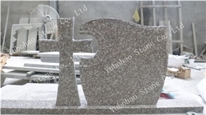 Factory Offer Cross Stone Monuments for Poland