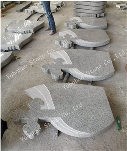 G603/China Cheap Granite Cross Tombstone