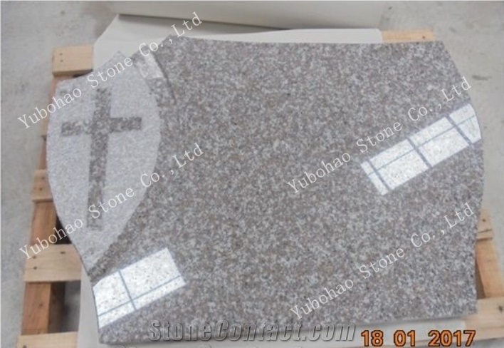G603/China Cheap Granite Cross Tombstone