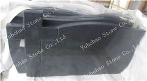 G654/Granite Single Cross Tombstone/Headstone