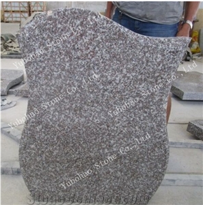 Misty Brown/G664 China Stone Headstone for Romania